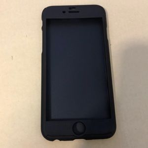 Two Piece Navy Blue Phone Case